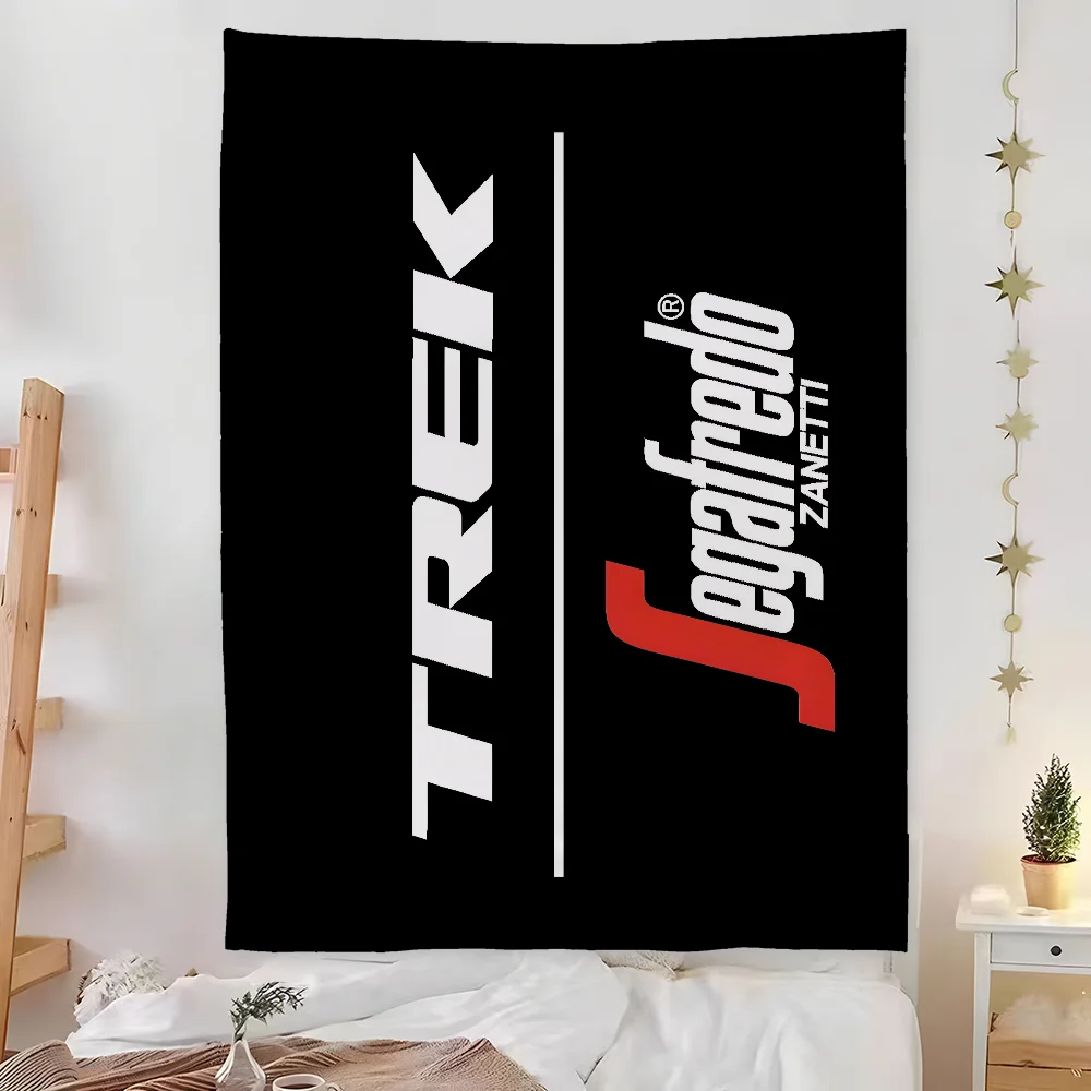 Открытый T-TrEkS велосипеды логотип гобелен спальня гостиная бар сад открытый