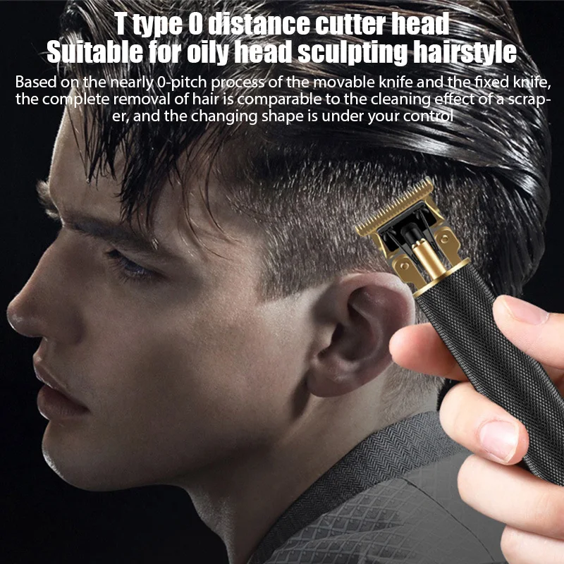 

Man Electric Hair Clipper USB Rechargeable Beard Professional Beard Trimmer for Men Machine Shaving Cutting Machine Razor New