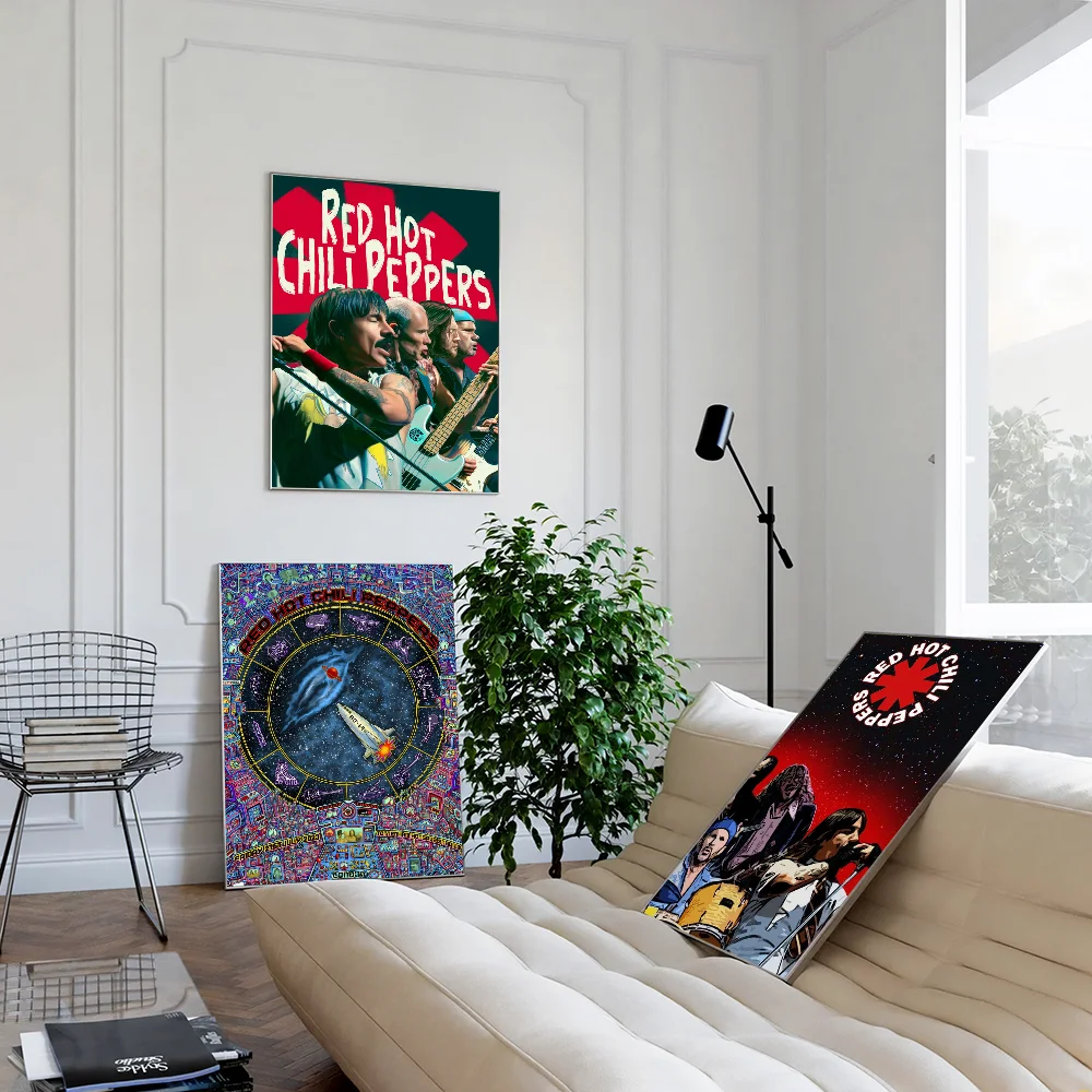 Аниме постеры R-Red Hot-Chili Peppers клейкие декоративные картины настенное искусство