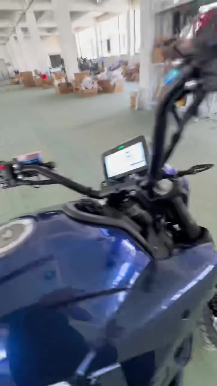 Фото Электрический спортивный мотоцикл XDSS с индивидуальной настройкой OEM/ODM, 5000 Вт, скорость 120 км/ч, большой запас хода, для взрослых №5