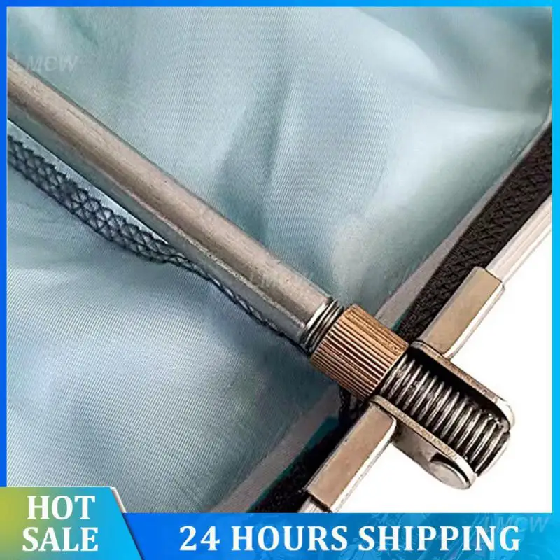 

Нейлоновая сетка, Нескользящие удобные рыболовные инструменты, рыболовные аксессуары, рыболовная сеть, утолщенная квадратная горловина, быстросохнущая