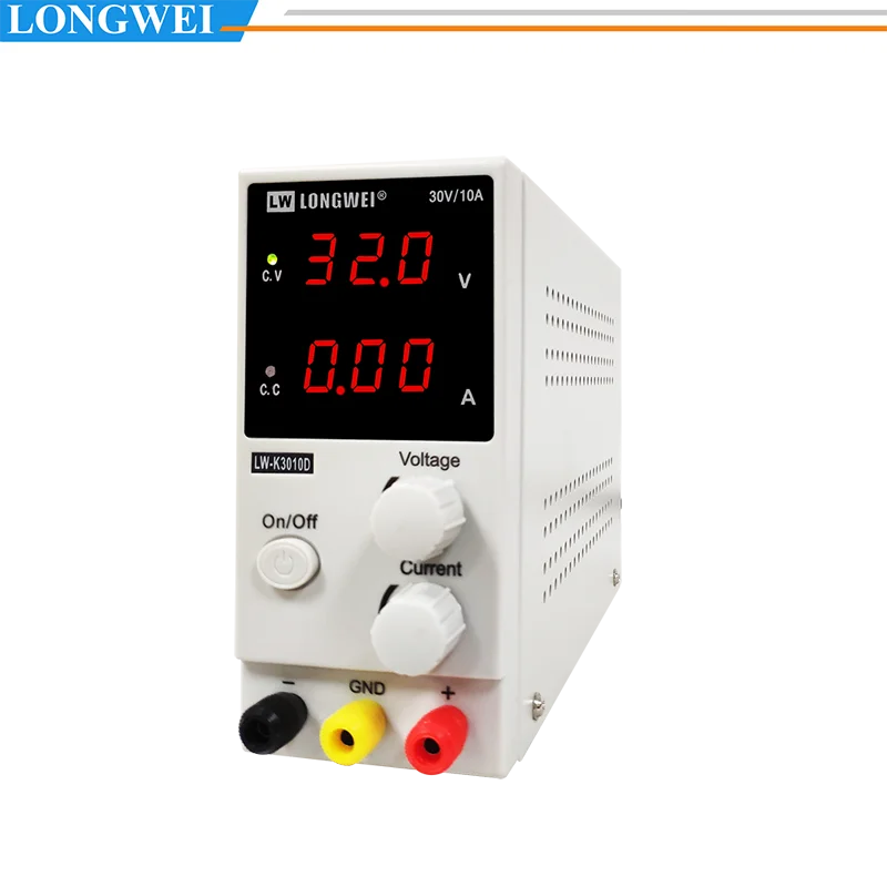Longwei LW K3010D 3LED 30V10A Регулируемый источник питания постоянного тока лабораторный