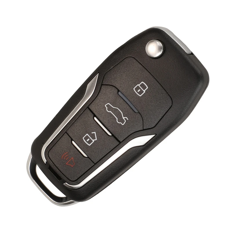 XEFO01EN Автомобильный Дистанционный ключ для Ford Flip 4 кнопки встроенный супер чип