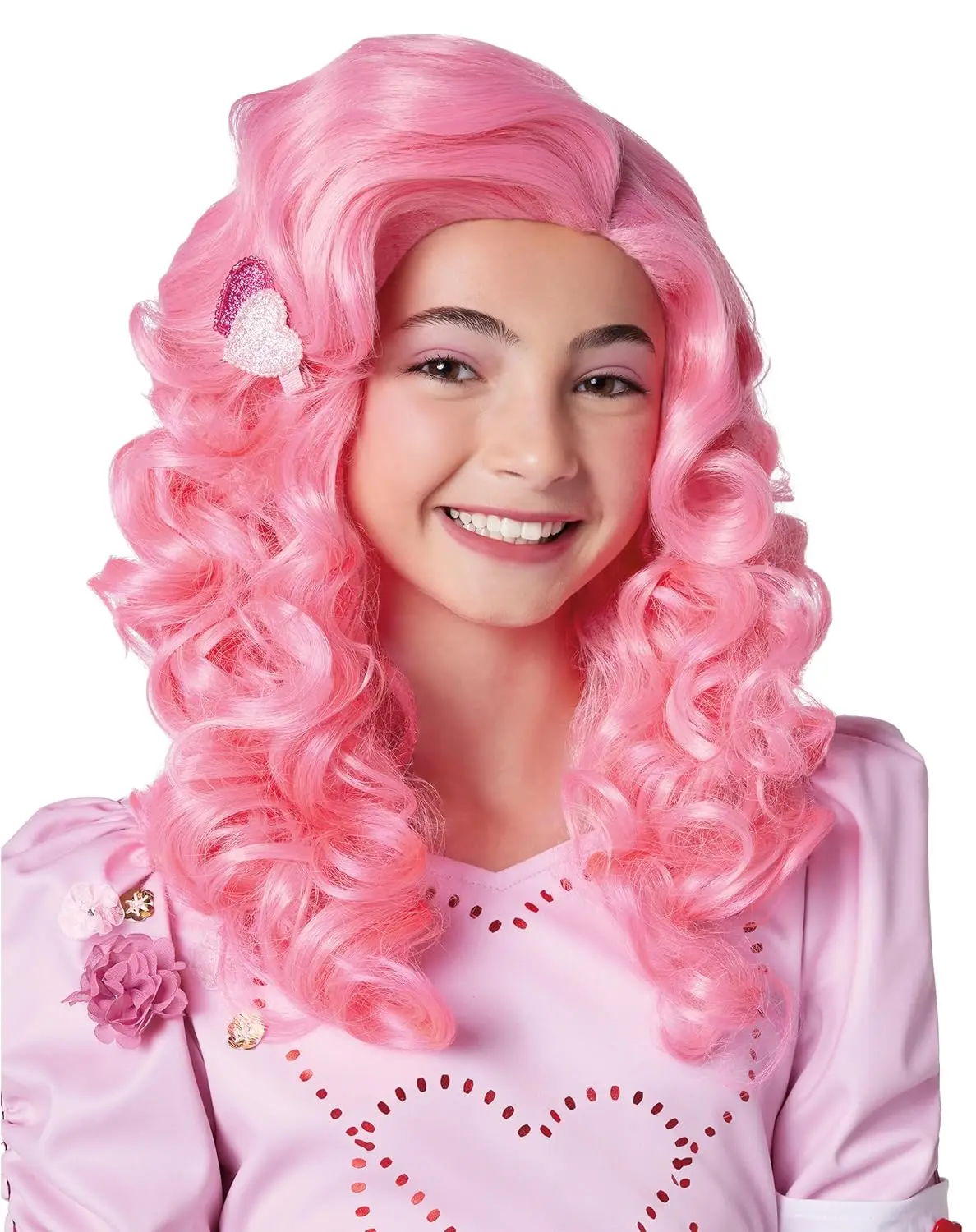 Детский парик Bridget 4 официально лицензированный с подъемом красных аксессуаров