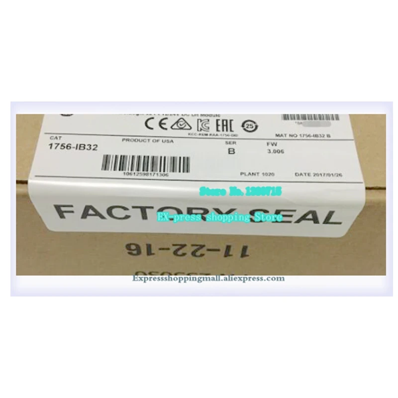 Новый оригинальный программируемый логический контроллер 1756-IB32 10-31 2 В