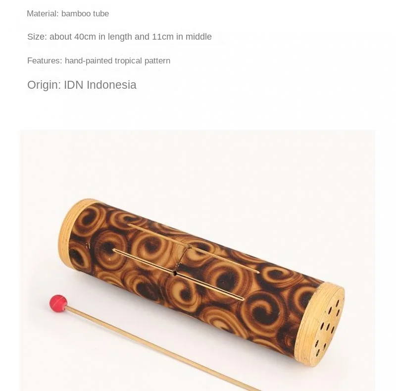 Африканский фальшивый барабан Asmr музыкальный флуоресцентный Профессиональный