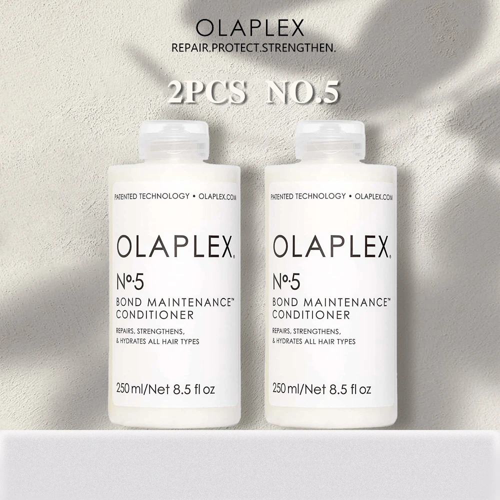 

2PCS Olaplex No.5 Hair Condition 250ml Improve Dryness And Damage Scalding Care Tough Hair Root Smooth And Straight Hair Care