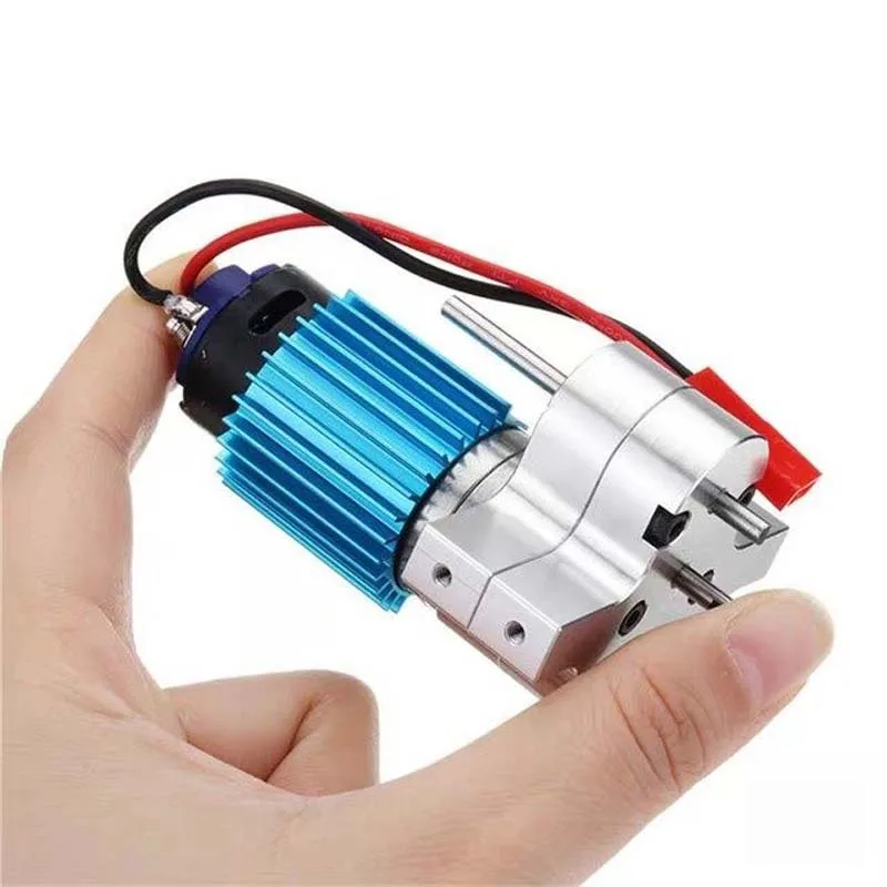 MN99S WPLC24 обновление и установка металлической коробки передач 370 с большим скручиванием.