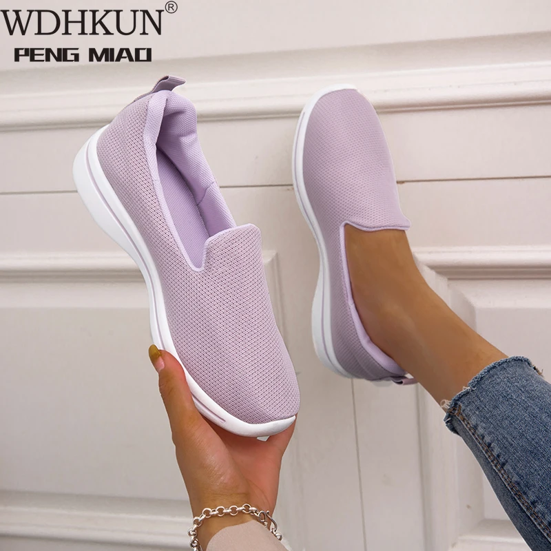 

Light Sneakers Women Running Shoes Women Breathable Mesh Slip-On Shoes Woman Sports Shoes Zapatillas Mujer Sneakers Women