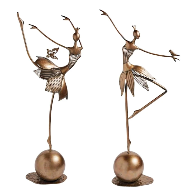 

1 шт. танцевальная скульптура художественные изделия Современные изящные танцевальные движения искусственные украшения Tv A