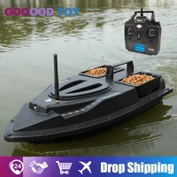 flytec v700 fishing boat gps pvc rc boat remote control bait fish finder 2 hoppers load 500m controlled distance boating toy