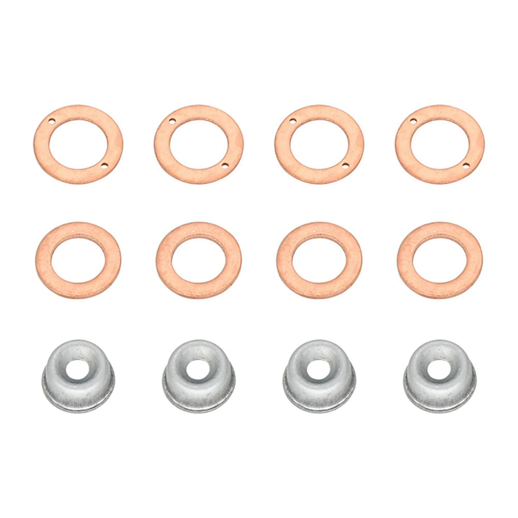 2X уплотнитель инжектора Kit прокладка форсунки 19077-53650 15841-53622 15221-94020 для Kubota D1105 V2203