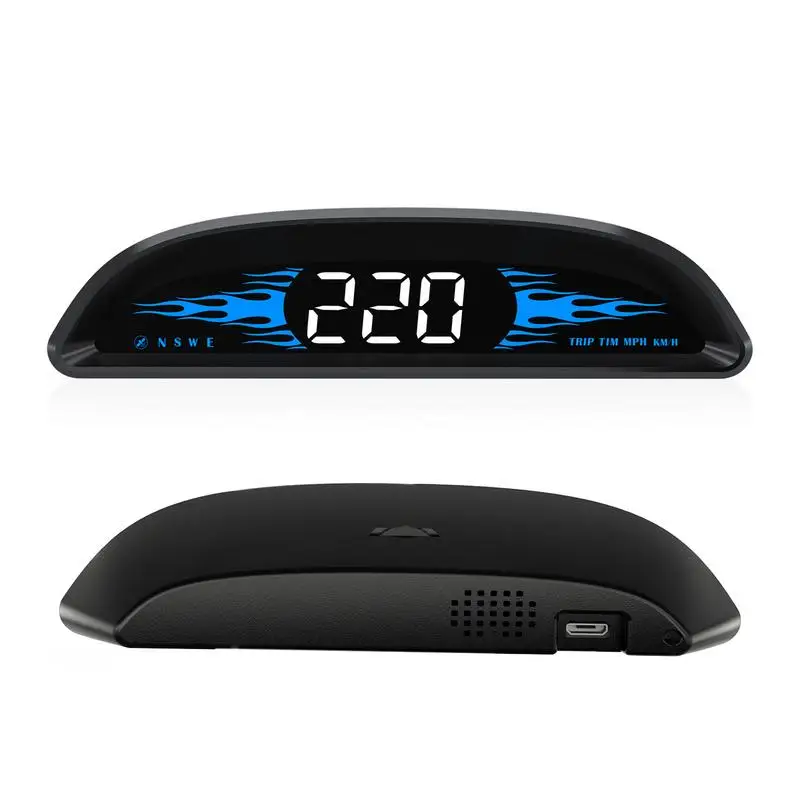 

Digital Hud Speedometer Universal Heads Up Display Universal Digital GPS Speedometer Heads Up Display With MPH Speed