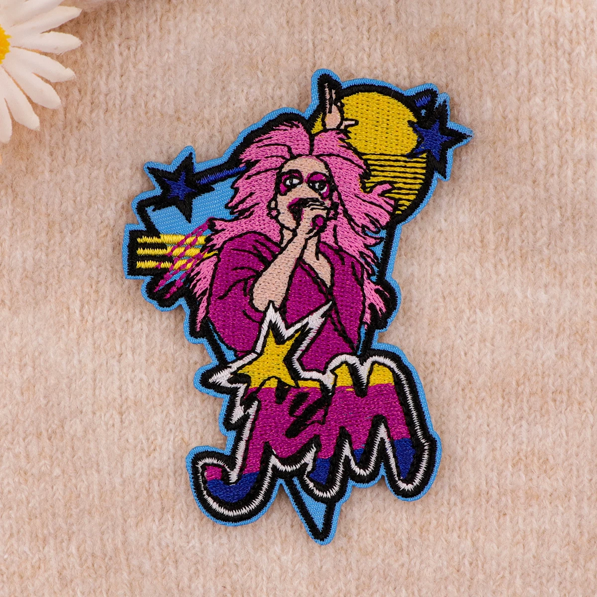 Вышитые нашивки в стиле аниме сделай сам железные для одежды термоклеевые курток