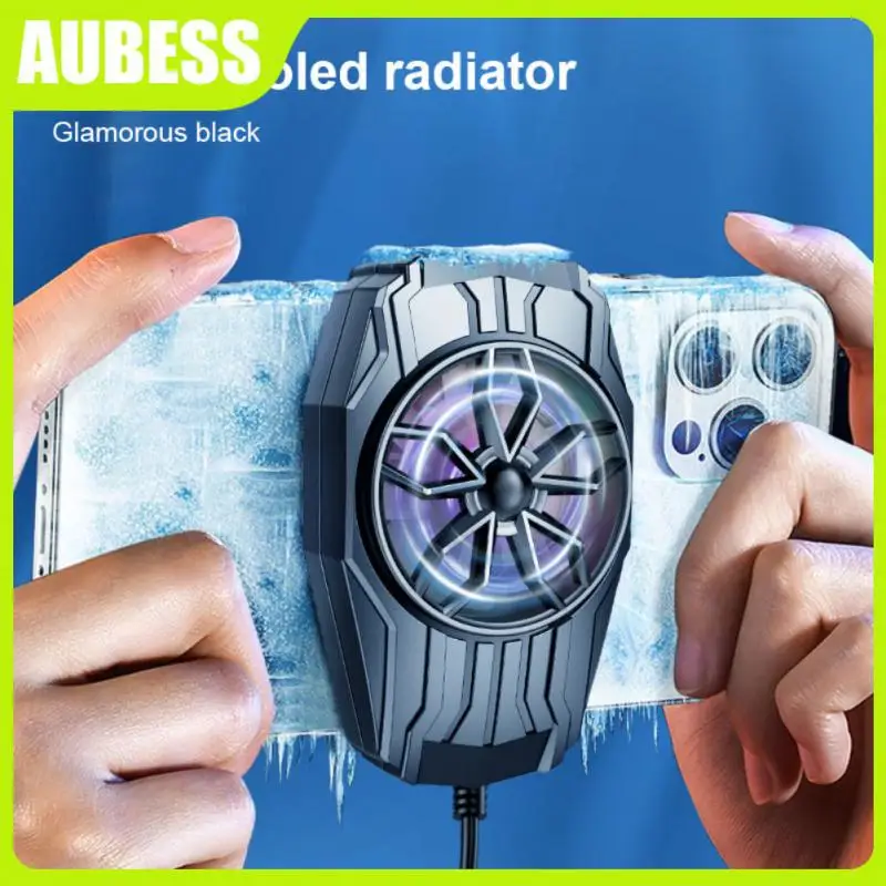 

Universal Cell Phone Cool Heat Sink High Speed Game Cooler Usb Cooling Clip Mobile Phone Cooling Fan Radiator For Cell Phone