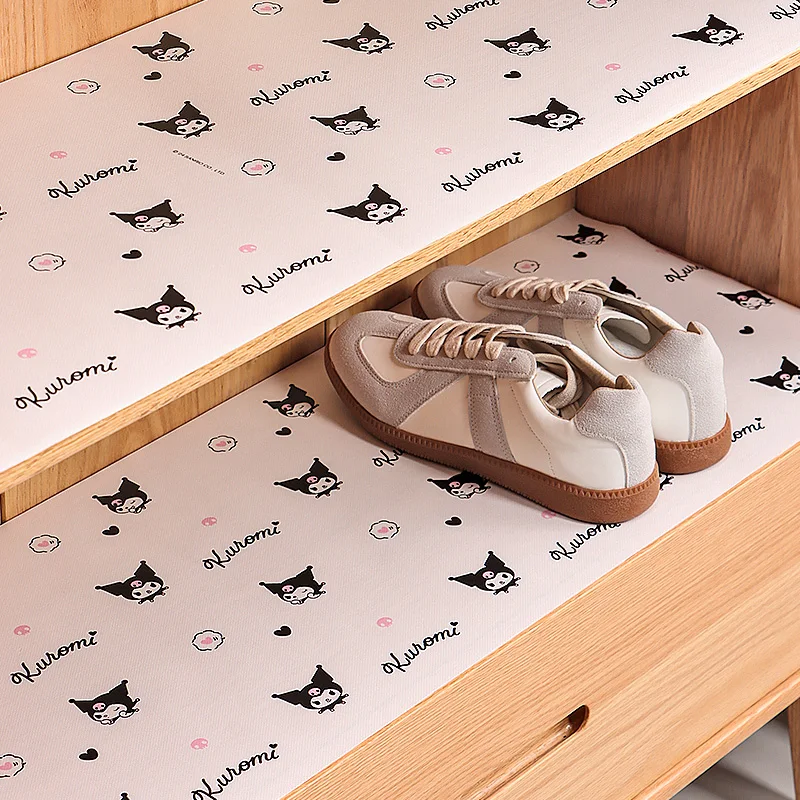 Новый мультяшный милый шкаф для обуви Sanrio водонепроницаемый коврик бумажная