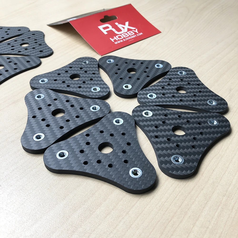 Складной пропеллер RJX из углеродного волокна с 3 лопастями для беспилотного