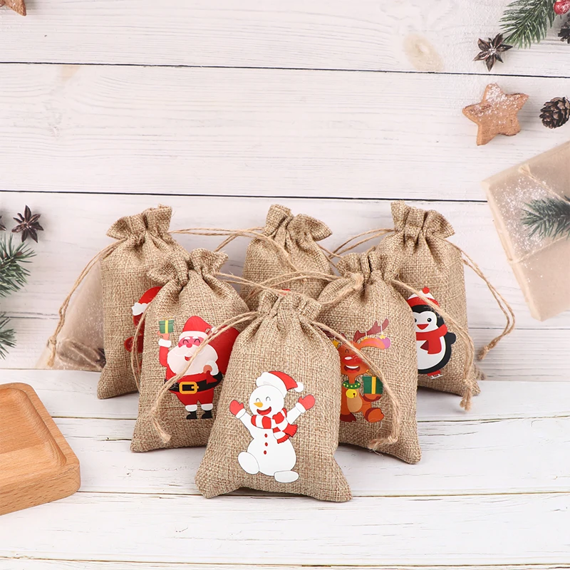 

5 шт., декоративные мешочки Для свадебной вечеринки, 10 х14 см