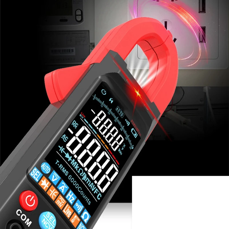 Цифровой измеритель зажима постоянного/переменного тока многофункциональный