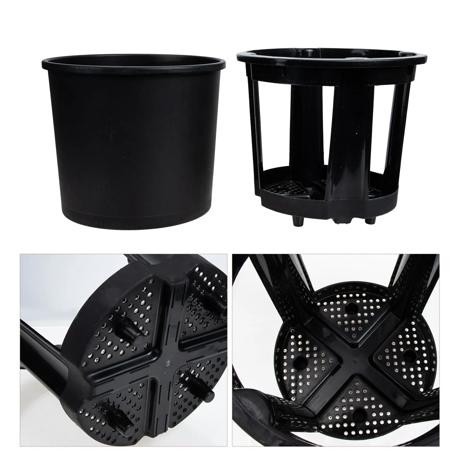 

Pot Pots Sprouter Bean Planting Growing Grow Potato Basket Flower Nursery Plastic Tomato Bucket Starting Slotted Orchid