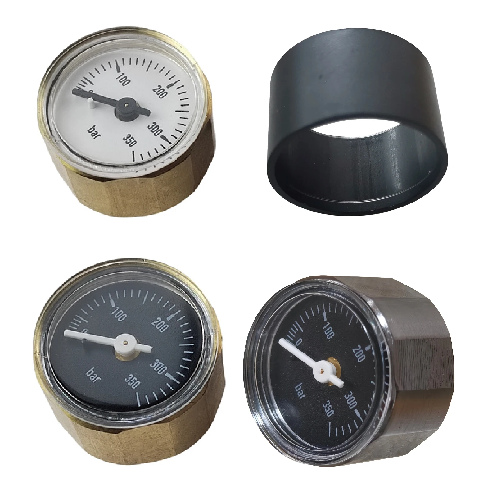 Фото Манометр EDgun FX Precision Air Gauge - 28 мм, различные стили, миниатюрный манометр, 2 варианта резьбы: 1/8BSP и M10*1 №1