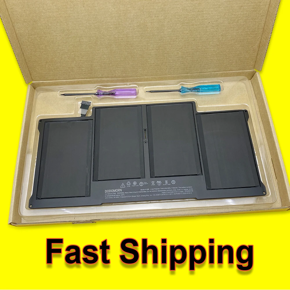 A1496 для MacBook Air 13 A1466 2013 2014 2015 2017 версия аккумулятор для ноутбука 7,6 В 54,4 Втч 7150 мАч перезаряжаемый высокое качество (art.: 3920ca72a2bf5) - 3920ca72a2bf5