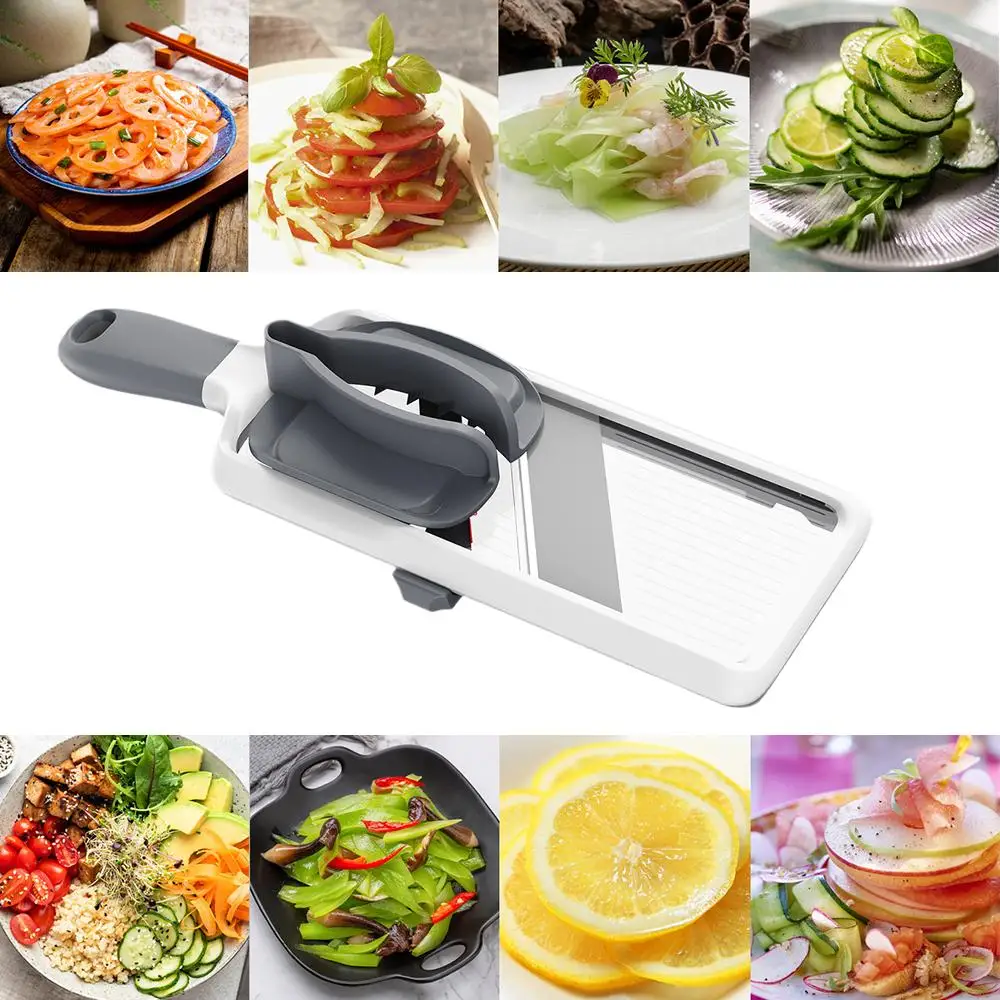 

Integrated Food Slicer Portable High Quality Convenient Fast To Hand Multifunctional Harmless Fruit Slice Safety Vegetable R3R9