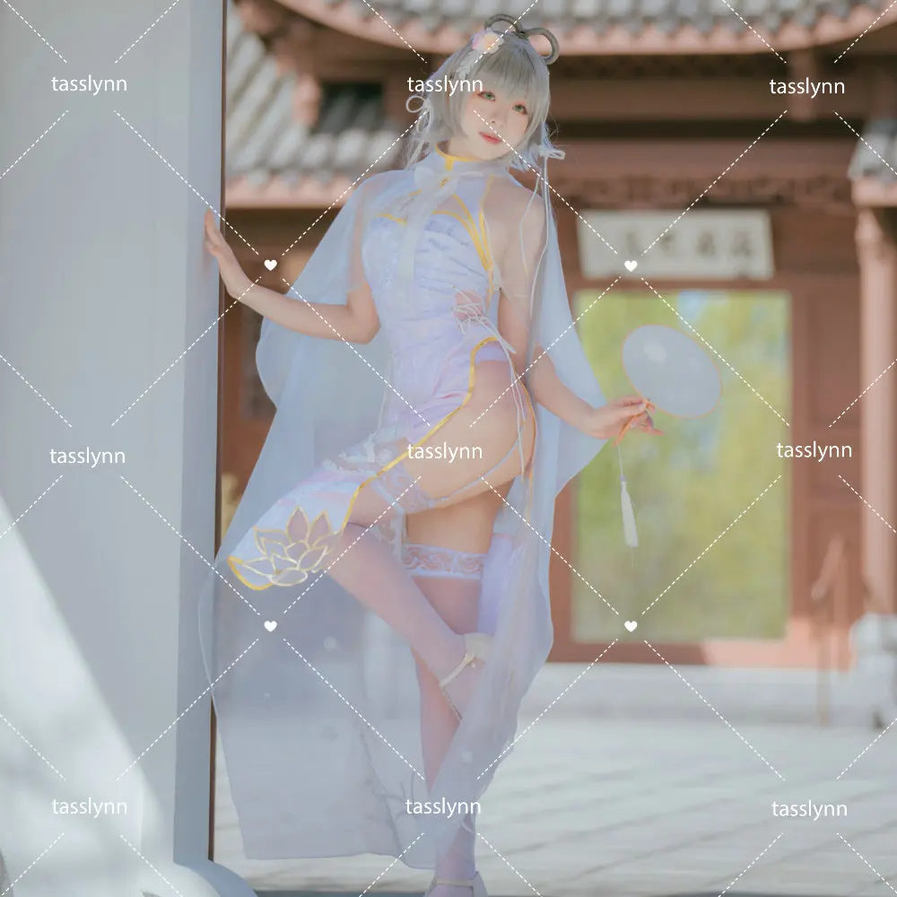 

Vsinger Luo Tianyi Cheongsam Cosplay Costume lovely Sexy Dress female Luo tian yi Cheongsam