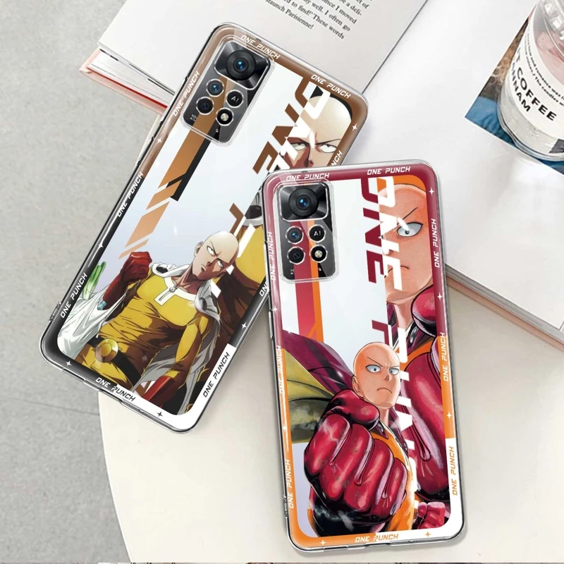 

Чехол для Xiaomi Redmi Note 9S 7 8 9 10 11 12 4G 5G Pro 10Pro NOTE11 10S 11T 8T Funda Case One Punch Man Anime Japanese