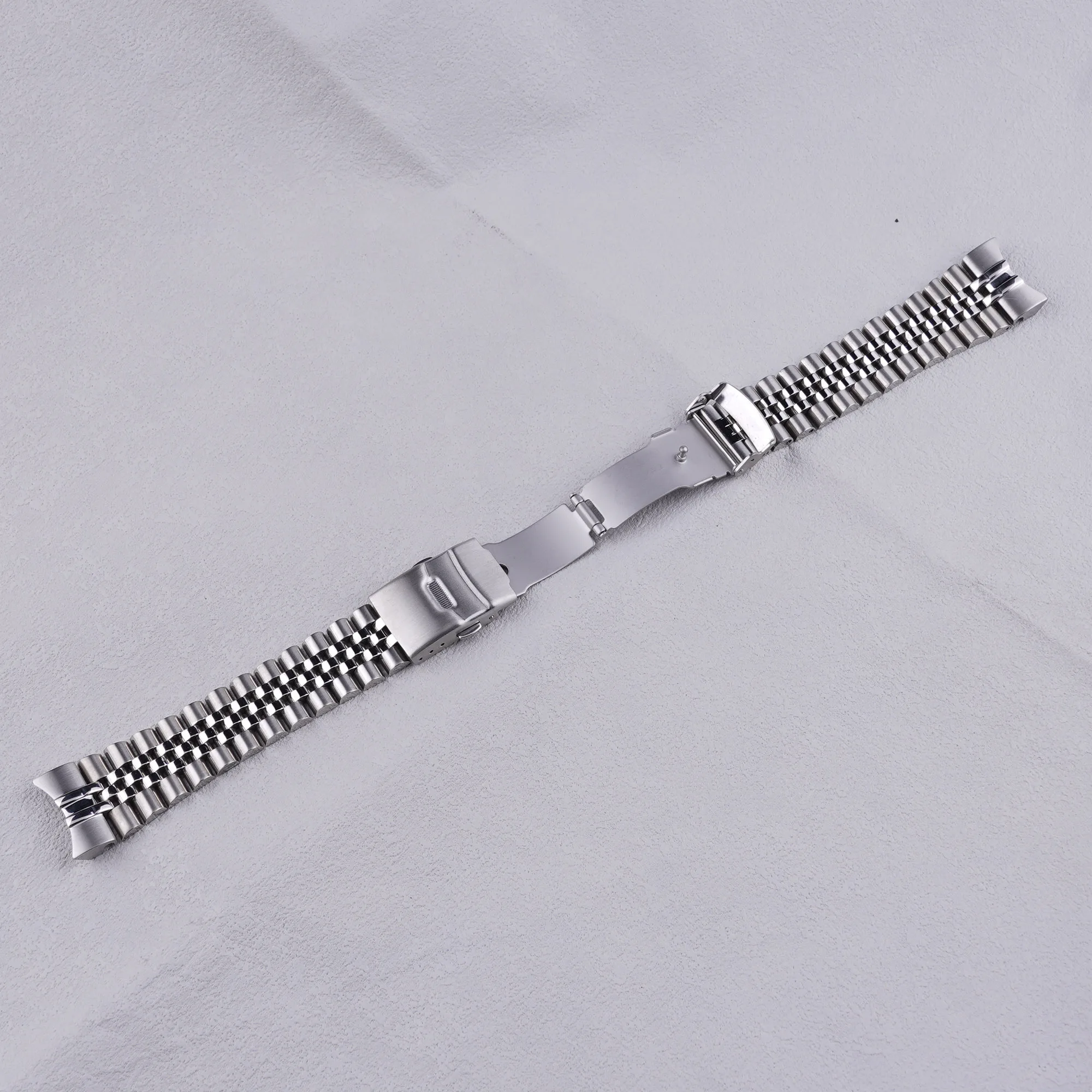 Фото Для Seiko Sea Urchin SNZF13 SNZF15 SNZF17 SNZF19 22 мм твердый изогнутый конец из нержавеющей стали серебряный ремешок для часов браслет от Rolamy №4