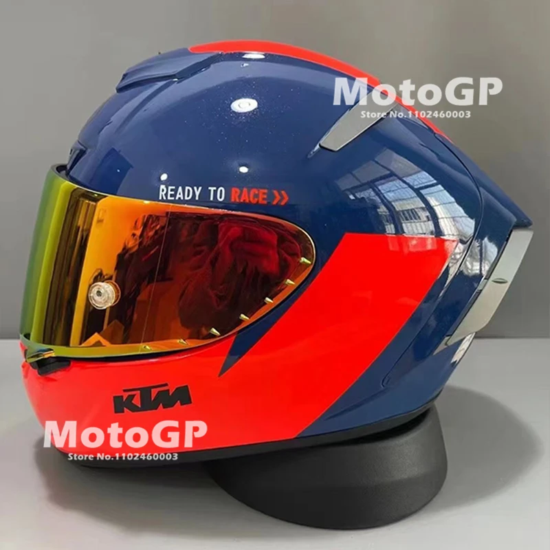 

Мотоциклетный шлем на все лицо X14 X-Spirit III KT 1290 Super Duke RR X-четырнадцать спортивный велосипедный гоночный шлем мотоциклетный шлем