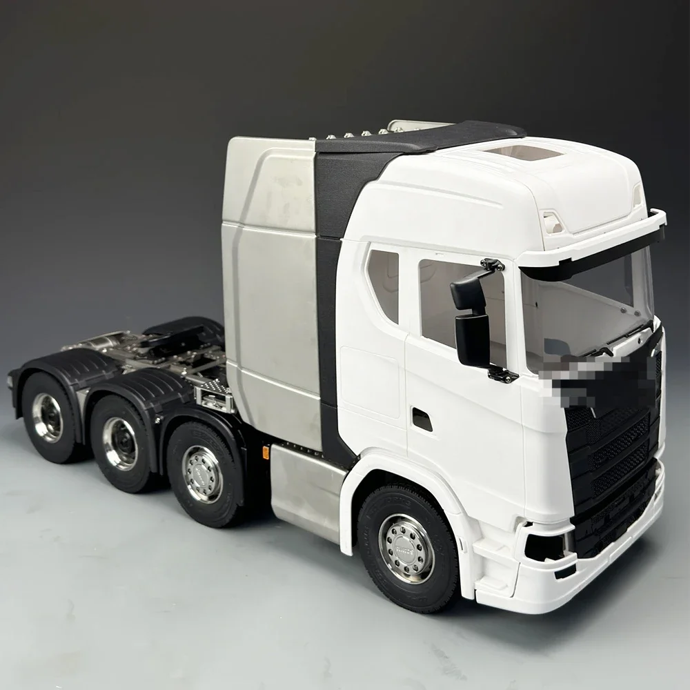 Tamiya 1/14 770S 8x8 10x10 Обновление цельнометаллического тяжелого фаркопа DIY игрушечная