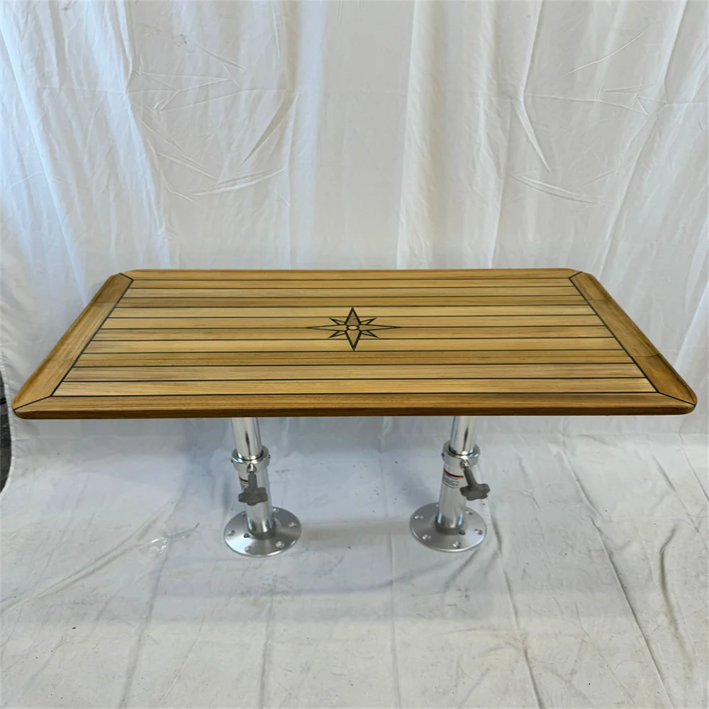 Столешница из тикового дерева с раздвижными крыльями 340/580x1000 мм 13 4/22 8x39 4 дюйма