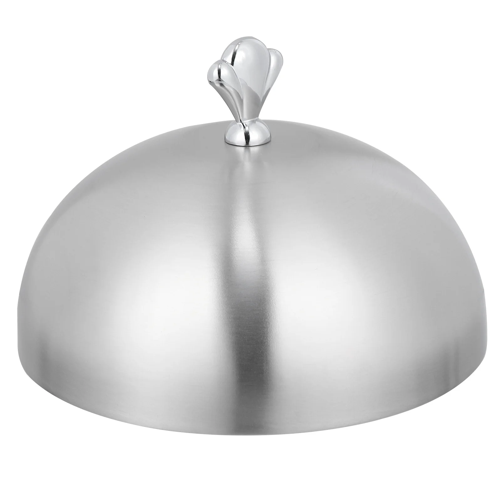 

Cover Dome Melting Dish Lid Plate Metal Basting Cheese Steel Stainless Covers Steak Serving Grill Cake Steaming Griddle Round