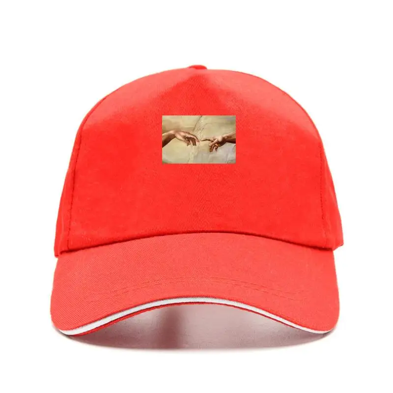 

Michaelangelo Creation of Adam Sistine Chapel Renaissance Art Baseball Cap2022 Fashion slim Bill Hats Bill Hat Men Bill Hat