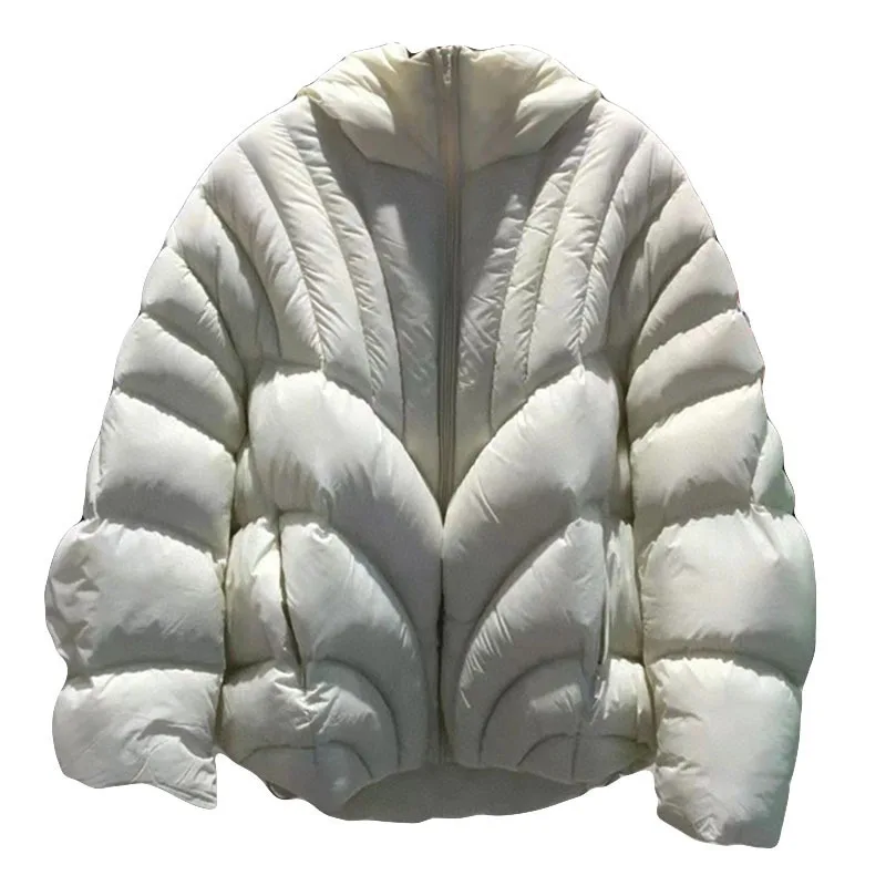 Women's Clothing Jackets Winter 2022 New Women's Short  Down Jacket Women's Small Hooded Cloth Bread