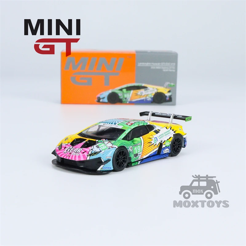 

MINI GT 1:64 Huracan GT3 EVO #19 GEAR Racing Diecast Model Car