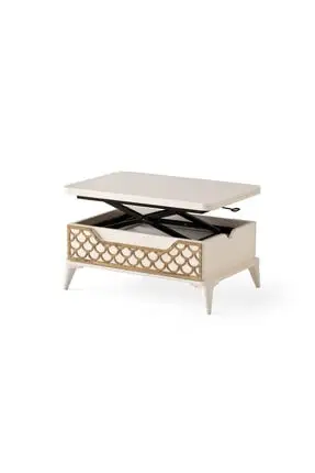 

Modern lux 107 Smart Coffee table, 2 Drawers With Wheels for Secret Magic Coffee table, table Is Coffee table coffe table