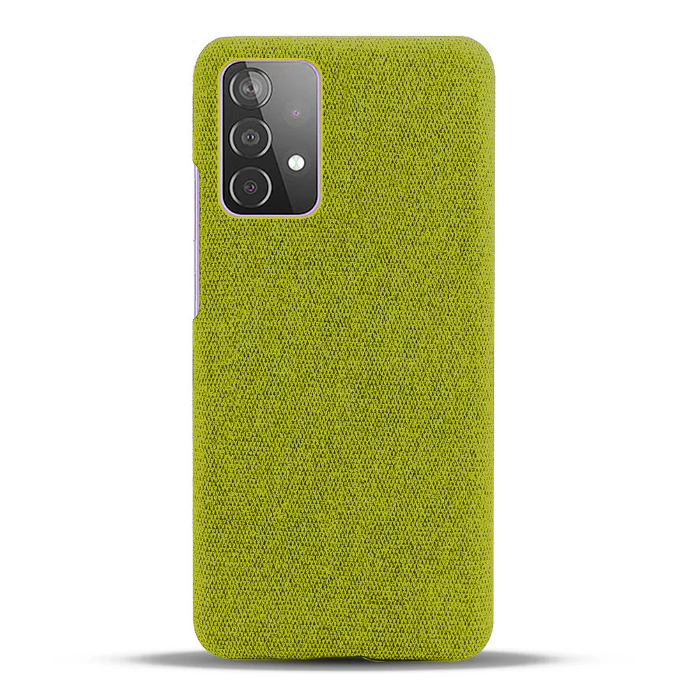 

Cloth Case For Samsung A53 5G Soft Premium Fabric + Anti-Slip Grip Cover For Samsung Galaxy A53 A52 A72 A51 A71 A32 A31 A22 A12