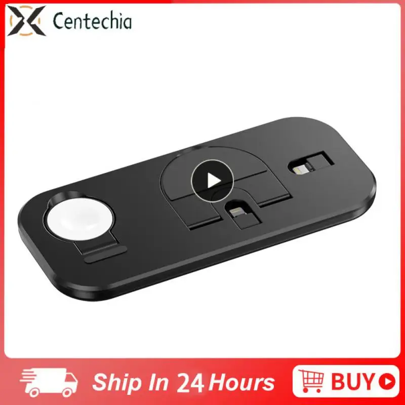 

Universal Mobile Phone Charging Stand 3 In 1 Foldable Qucik Charger Mini Usb 2023 For Iphone 13 12 /airpod 3/iwatch