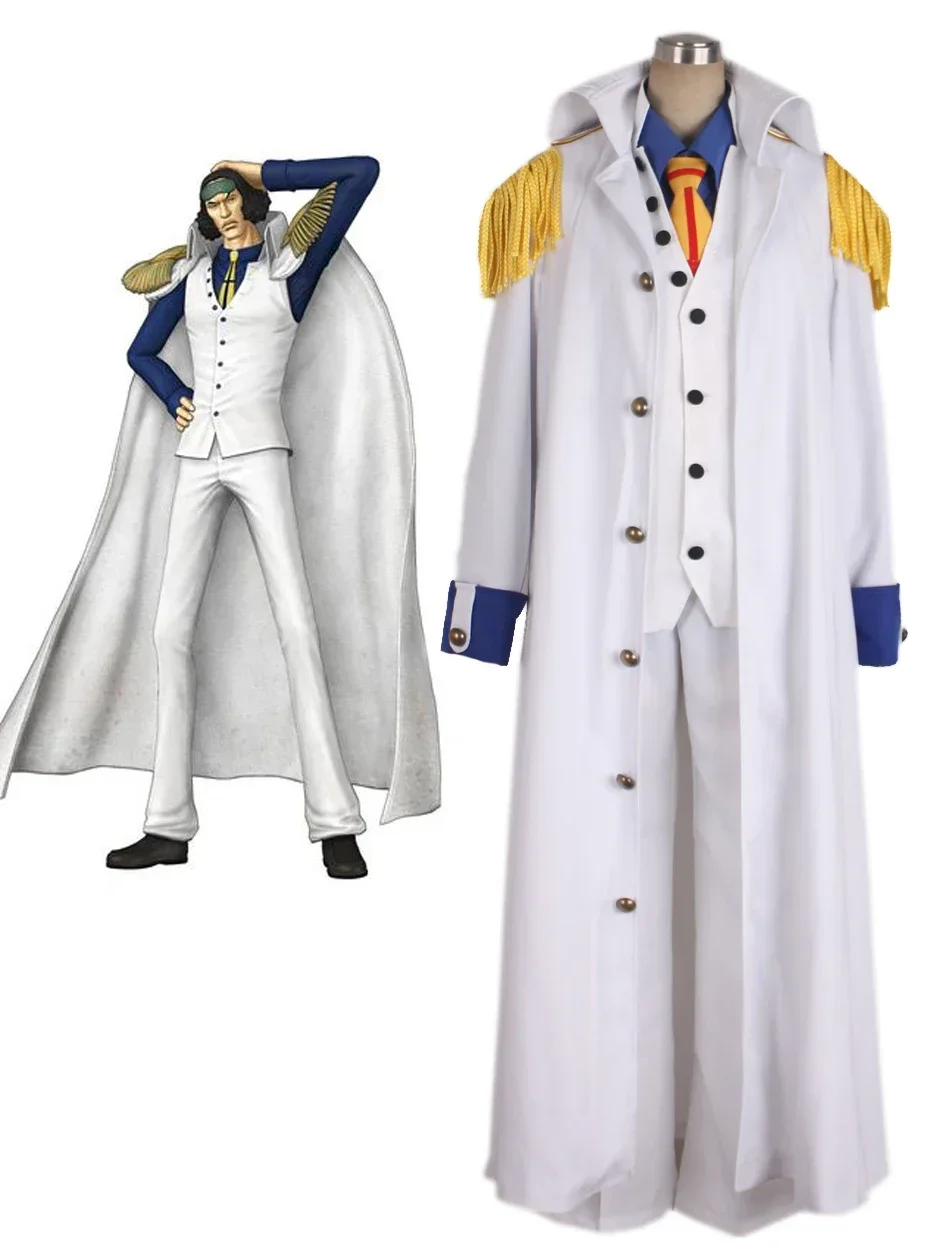 Aokiji Kuzan Navy Admiral Косплей костюм