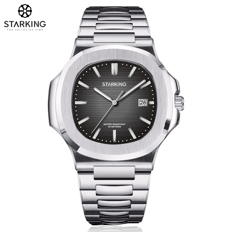 

Мужские механические часы STARKING, автоматические часы MOYOTA 8215, новые мужские наручные часы с сапфировым стеклом 2023, водонепроницаемые светящиеся часы