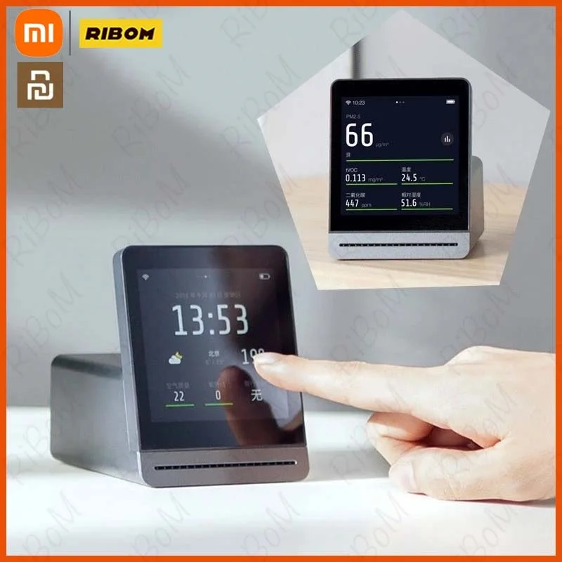 

Новинка XIAOMI XIaomi Youpin воздушный монитор ClearGrass Retina Сенсорный экран IPS мобильный сенсорный экран для работы в помещении и на улице прозрачный во...