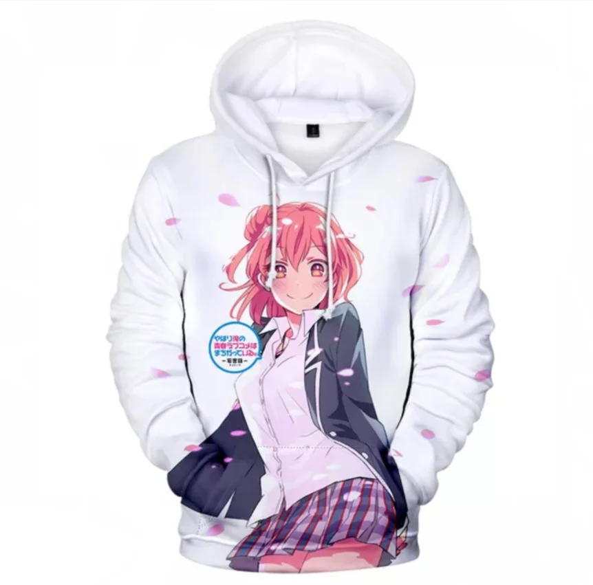 

Хип-хоп My Teen романтическая комедия SNAFU Hamachi 3D печатные толстовки мужские/женские взрослые/Детские повседневные свитшоты пуловеры с длинным ...