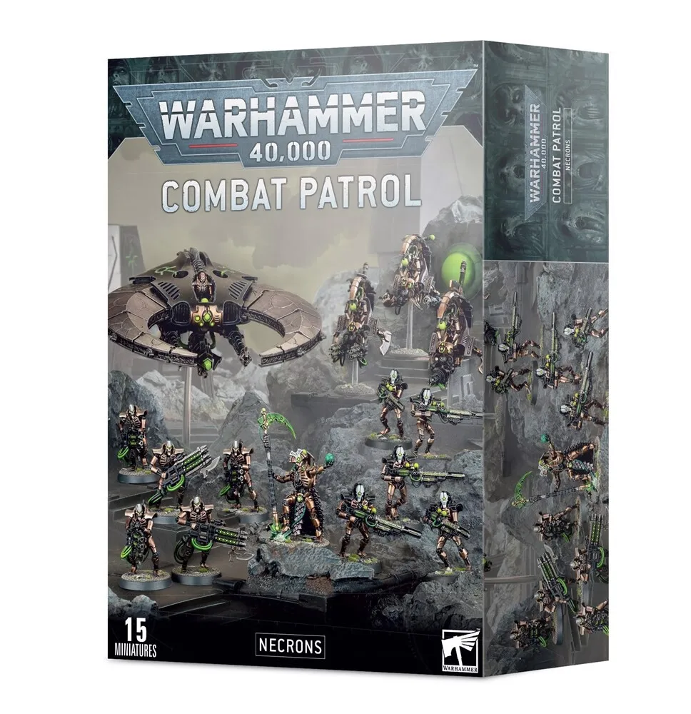 Миниатюры Warhammer Games Workshop Набор Боевой Патруль Некронов (Combat Patrol Necrons) | Игрушки и