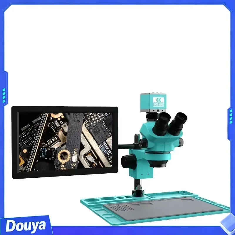 Фото Стереомикроскоп RF4 RF7050TVD2-4KC1-M156 с камерой 3840x2160 4K Ultra HD и 15,6-дюймовым 4K-дисплеем для мобильного телефона №2