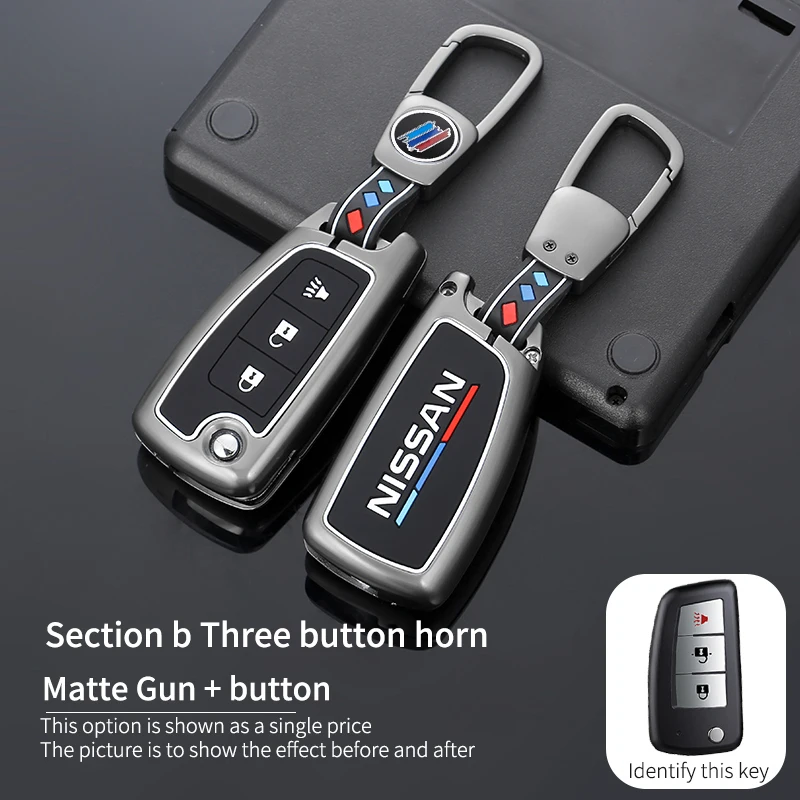 

Чехол для автомобильного ключа из цинкового сплава, чехол для Nissan Qashqai X-trail Murano Maxima Altima Juke QUEST Livina Tiida Nismo, защита