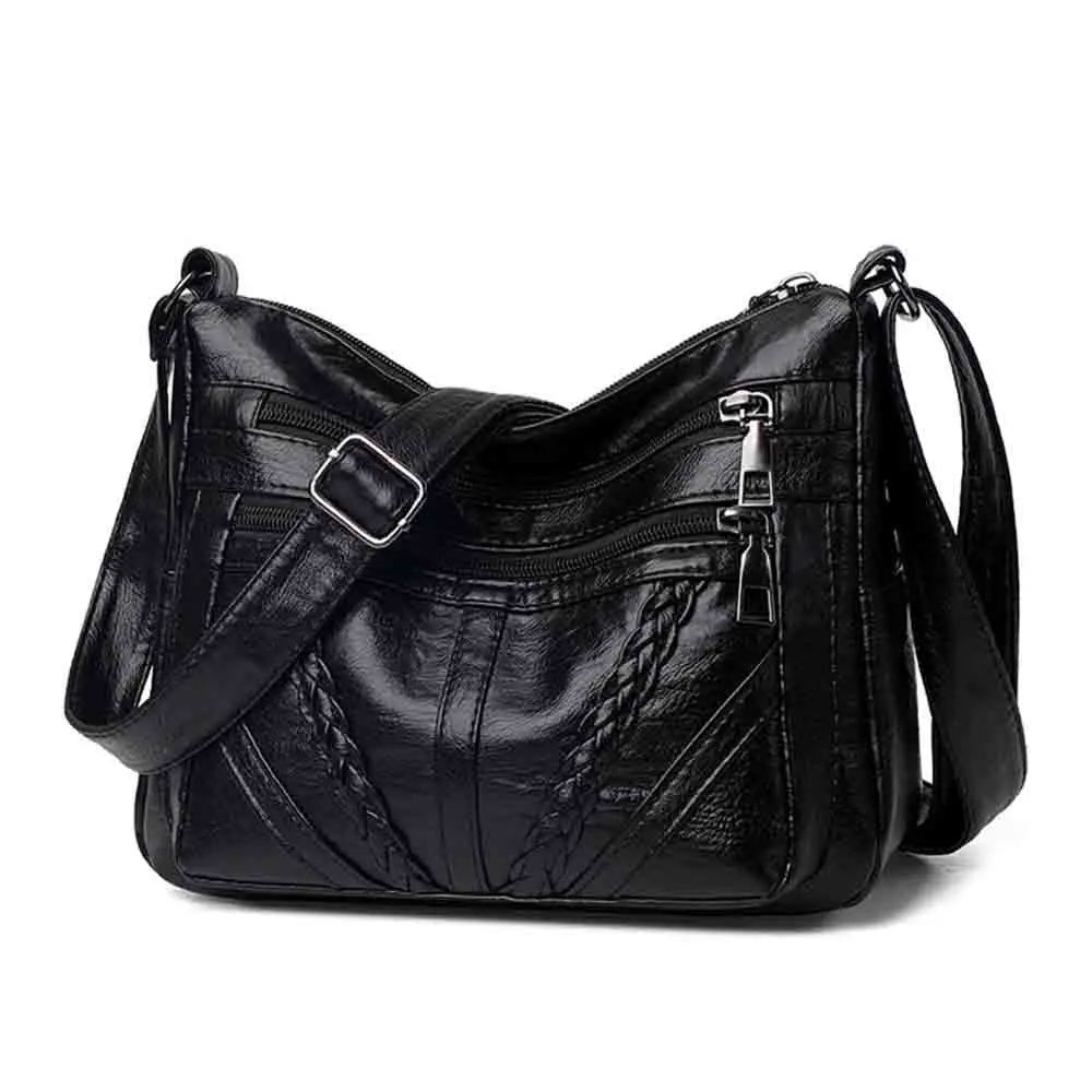 

Модная женская сумка-мессенджер на молнии с карманами, повседневные сумки на плечо, женские сумки и кошельки, роскошные Клатчи через плечо ...