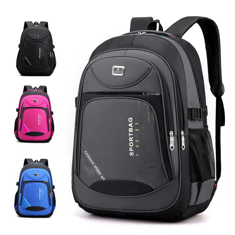 

Bagpack Bag Computer Laptop For School Inch Backpack College Student Travel 15.6 Men's Bolsas Solid Color Backpacks Boy