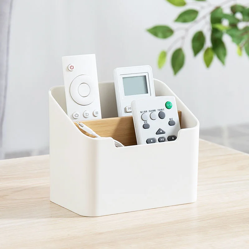 

Desk Office Storage Rack Desktop Pencil Remote Control Debris Stationery Household Living Room Supplies Home Organizer
